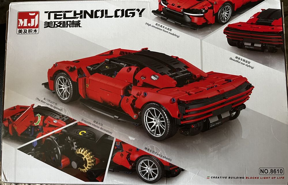 Конструктор Technology Ferrari sp3