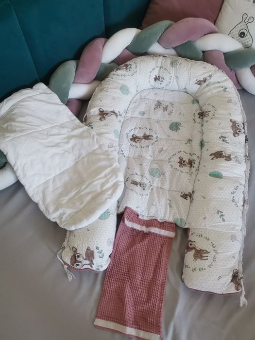 Zestaw noworodkowy niemowlęcy do spania w super stanie