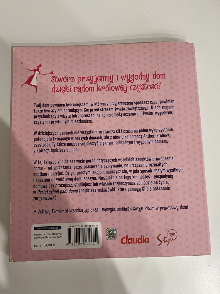 „Perfekcyjna pani domu” Anthea Turner - książka w bardzo dobrym stanie