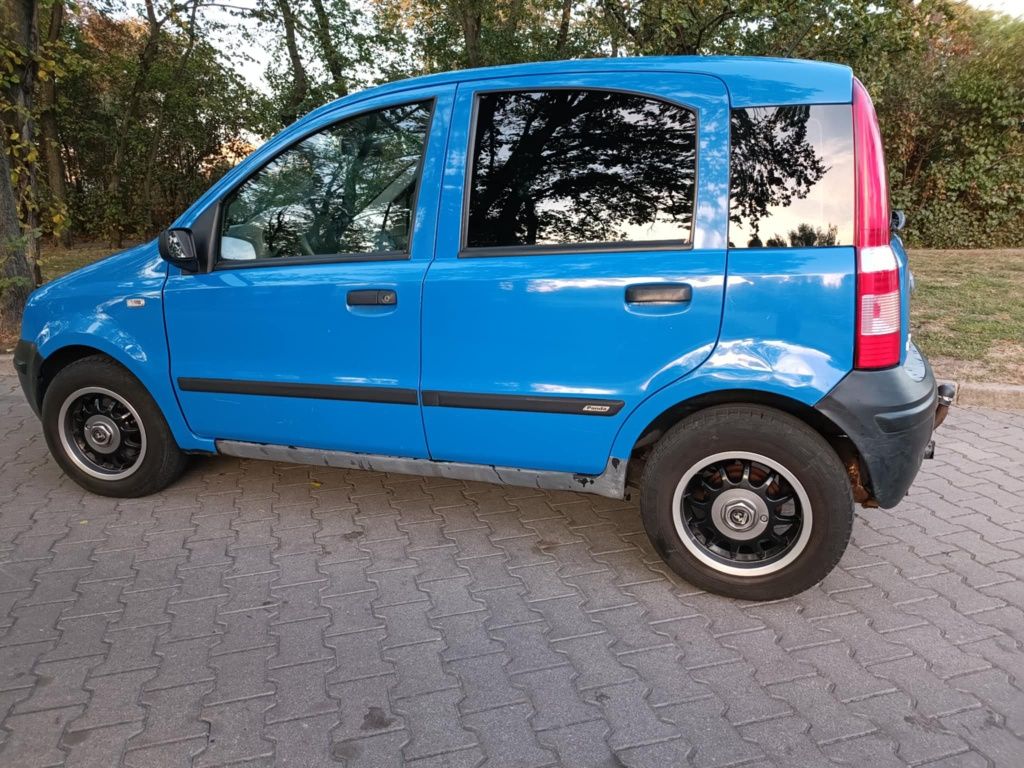 Fiat Panda 1.1 niebieski 2004 rok Abarth felgi