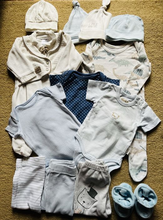 Одяг для немовлят. Набір одягу для хлопчика в пологовий