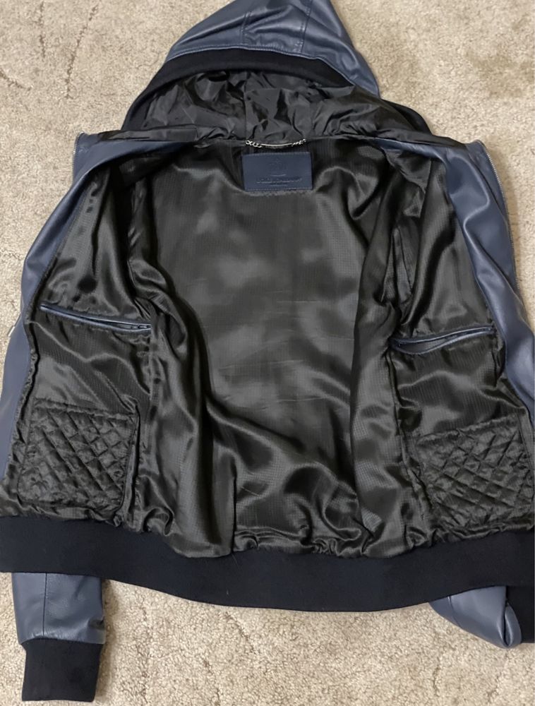 Шкіряна куртка D&G оригінал (44 розмір)