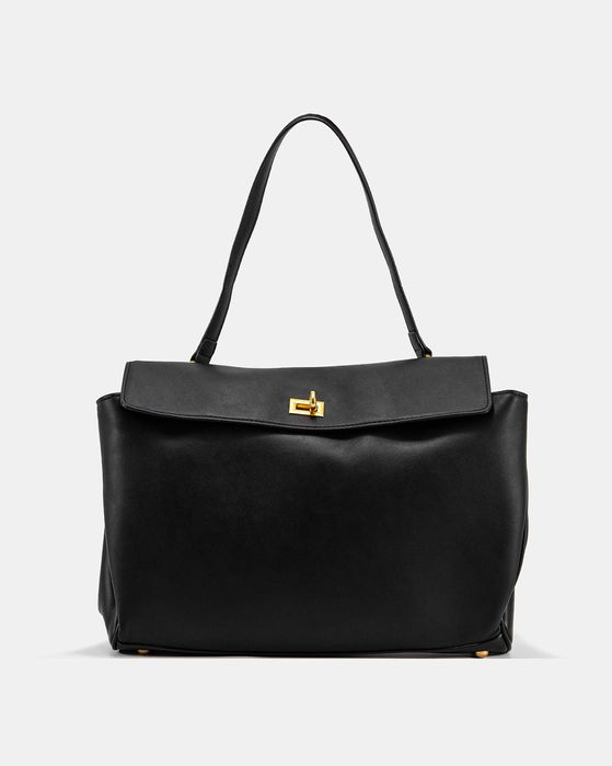 Сумка Balenciaga Everyday Black Gold Leather LUXE