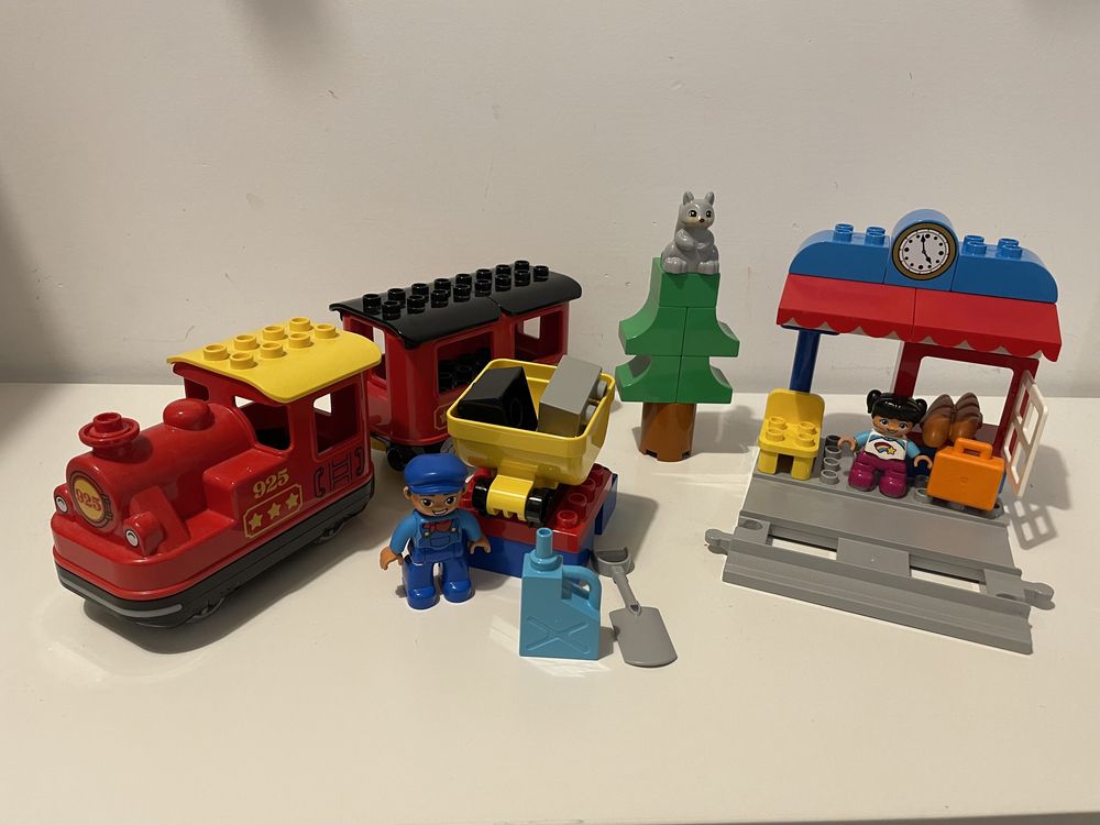 Zestaw lego duplo 10874 Tory i pociag