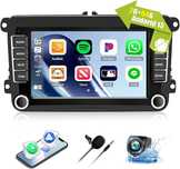 Radio 2 64Gb Android 13 Carplay Vw Golf Skoda Kamera Gps Bt