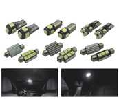 KIT COMPLETO DE 8 LÂMPADAS LED INTERIOR PARA BMW 1 SERIE F20 F21 116I 118I 120I 120D 125D 125I M135
