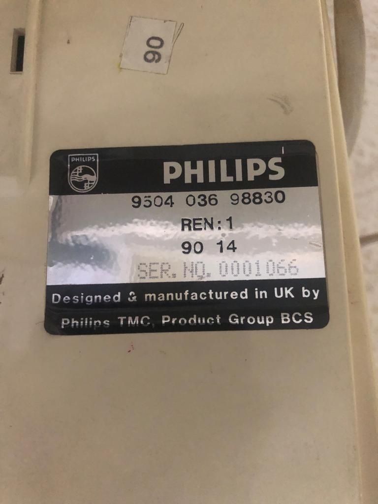 Telefone Philips antigo