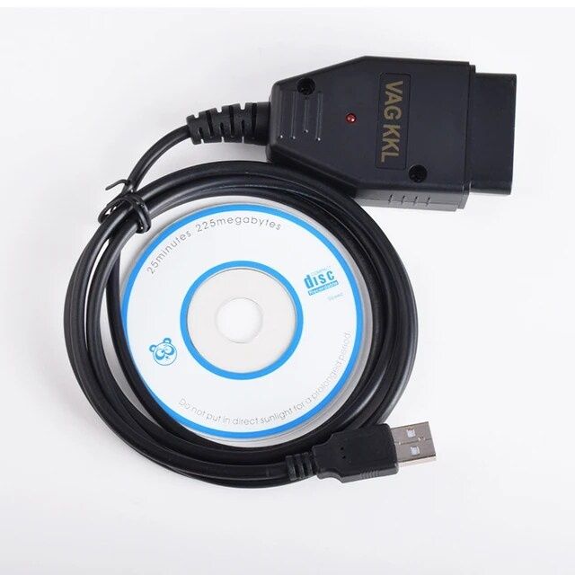 Cabo Diagnóstico OBD para Seat, Audi, Skoda e Volksvagen