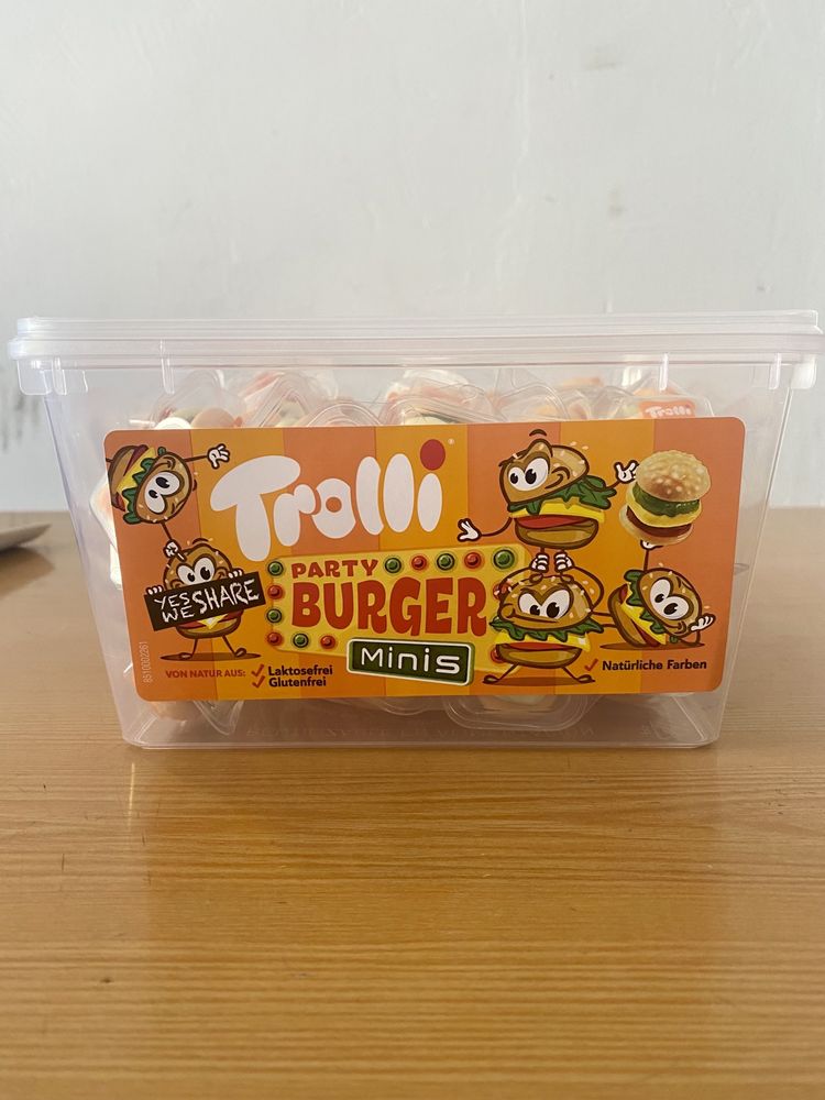 Мармеладні цукерки Trolli burger.