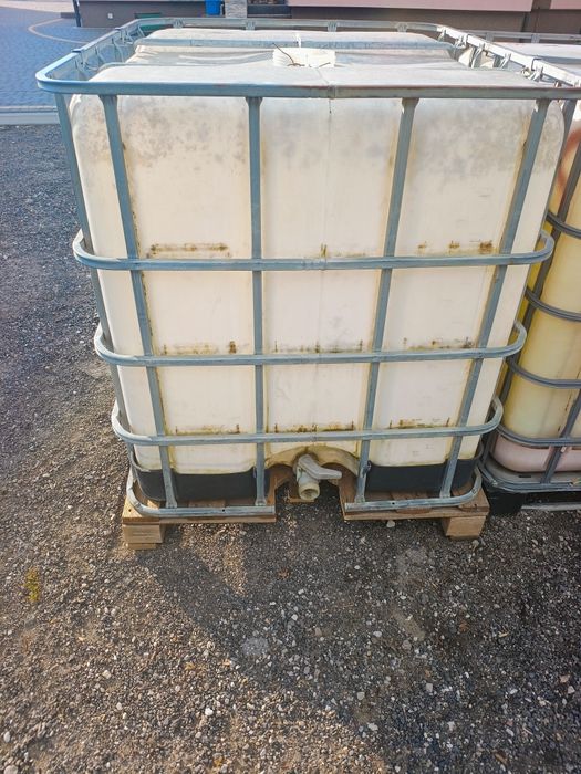 Zbiornik 1000L Pojemnik Mauzer Beczka Paletopojemnik 1000L