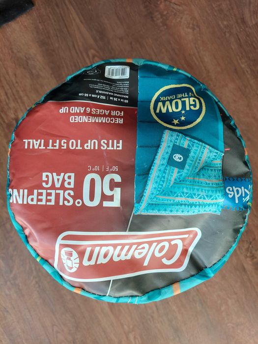 Cпальний мішок дитячий Coleman 50°F/10°C рожевий або блакитний