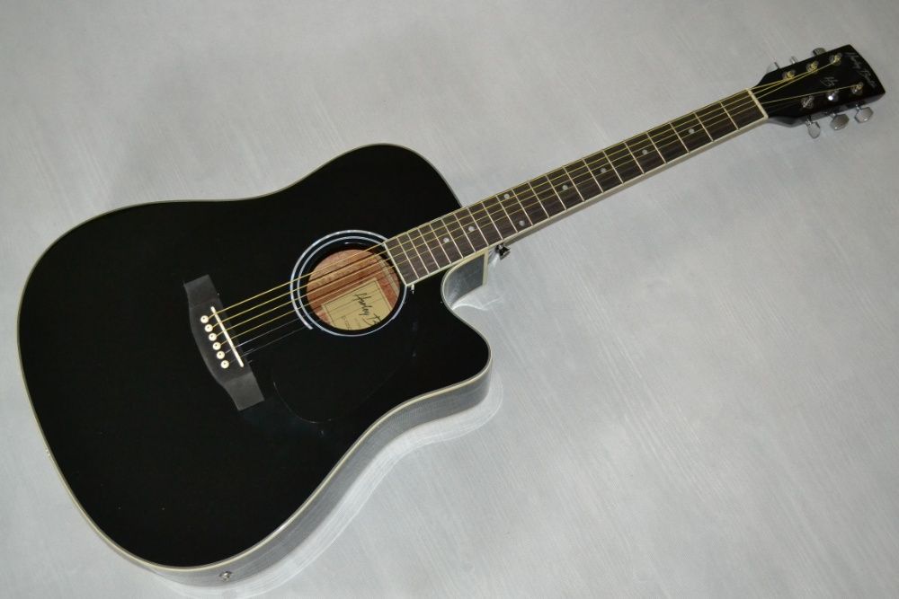 Harley Benton D-120CE BK nowy elektroakustyk gitara - ustawiona!