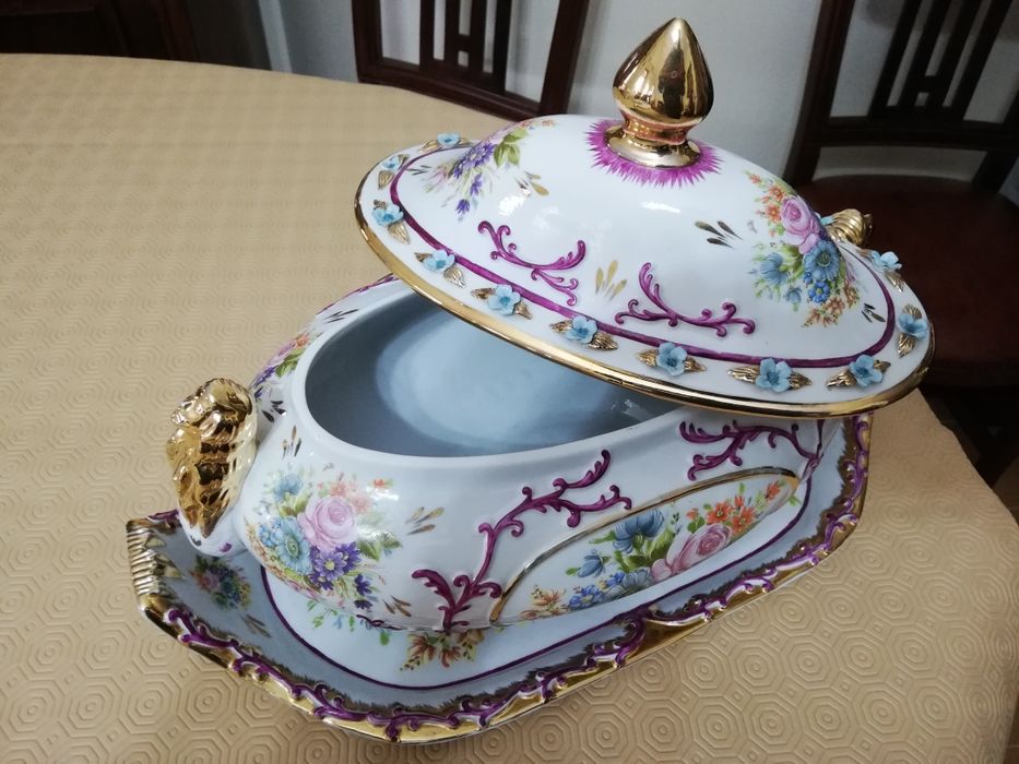 Conjunto Louça Decorativa como nova