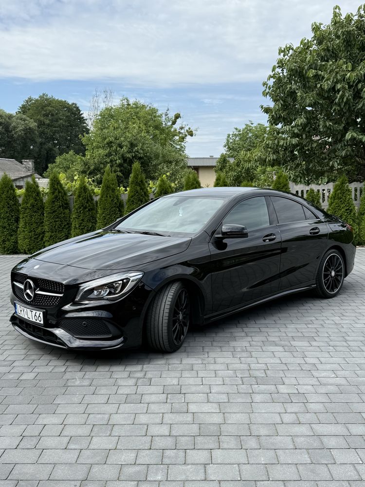 Mercedes-Benz CLA Mercedes CLA 220d AMG Czarny Automat Navi