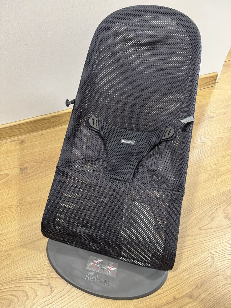 BABYBJORN - leżaczek BLISS MESH - Antracytowy