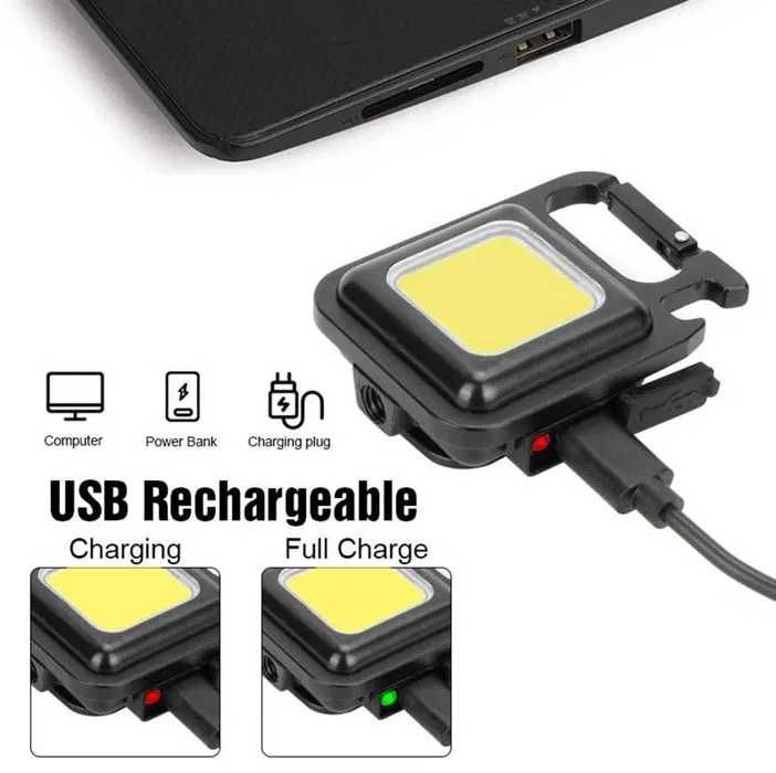 Мини-светодиодный USB-фонарик 3 в 1