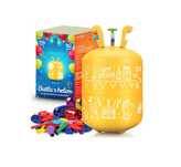 BUTLA Z HELEM 0,20 m3 + BALONY x30 WSTĄŻKA 40m hel do balonów