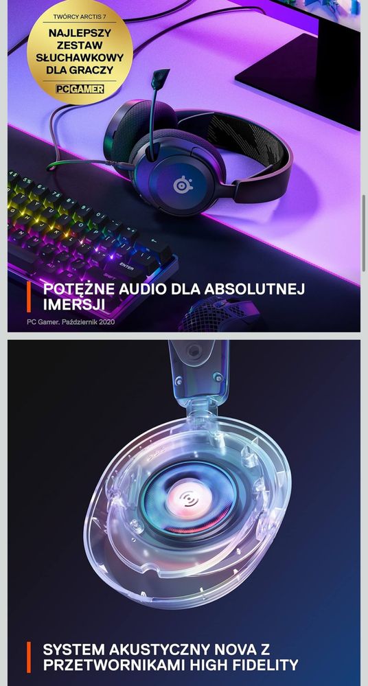 SteelSeries Arctis Nova 1 - Gamingowy zestaw