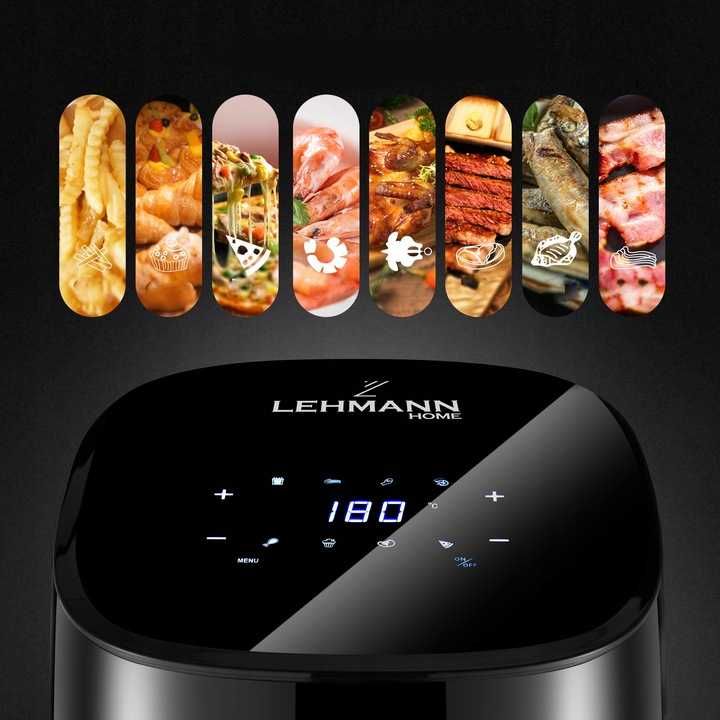 FRYTKOWNICA beztłuszczowa frytkownica LEHMANN wydajna AIRFRYER
