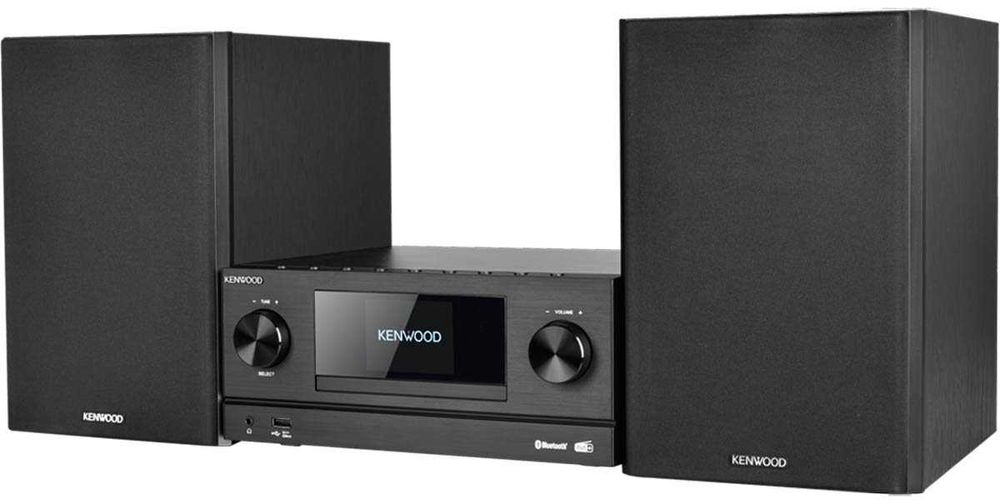 Wieża KENWOOD M-9000S-B Czarna CD| Wi-Fi| BT| Radio internetowe| DAB+