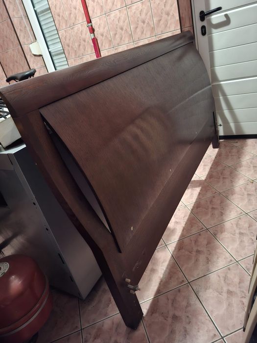 Solidne podwójne łóżko 160x200