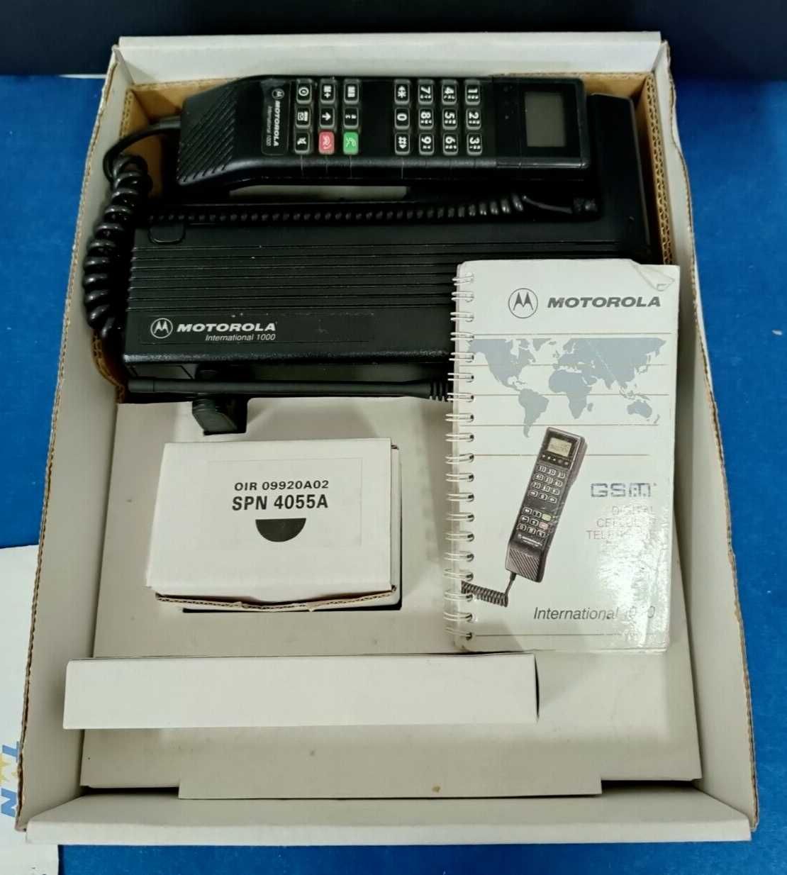Raro Motoral Vintage GSM International 1000 na caixa a funcionar