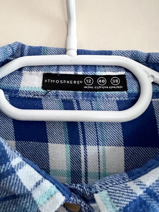 Koszula damska Atmosphere w kratę, bawełna, rozmiar L