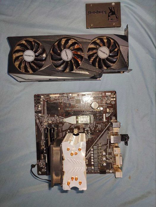 Ryzen 5 3600 + RTX 3080 + 32 ram ddr4 + monitor ASUS