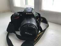 Срочно Продам зеркальную камеру nikon D3500 18-55 AF + подарок