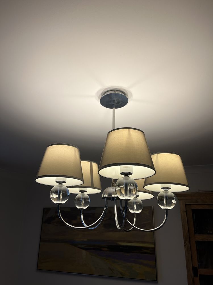 Żyrandol, lampa wisząca x 2