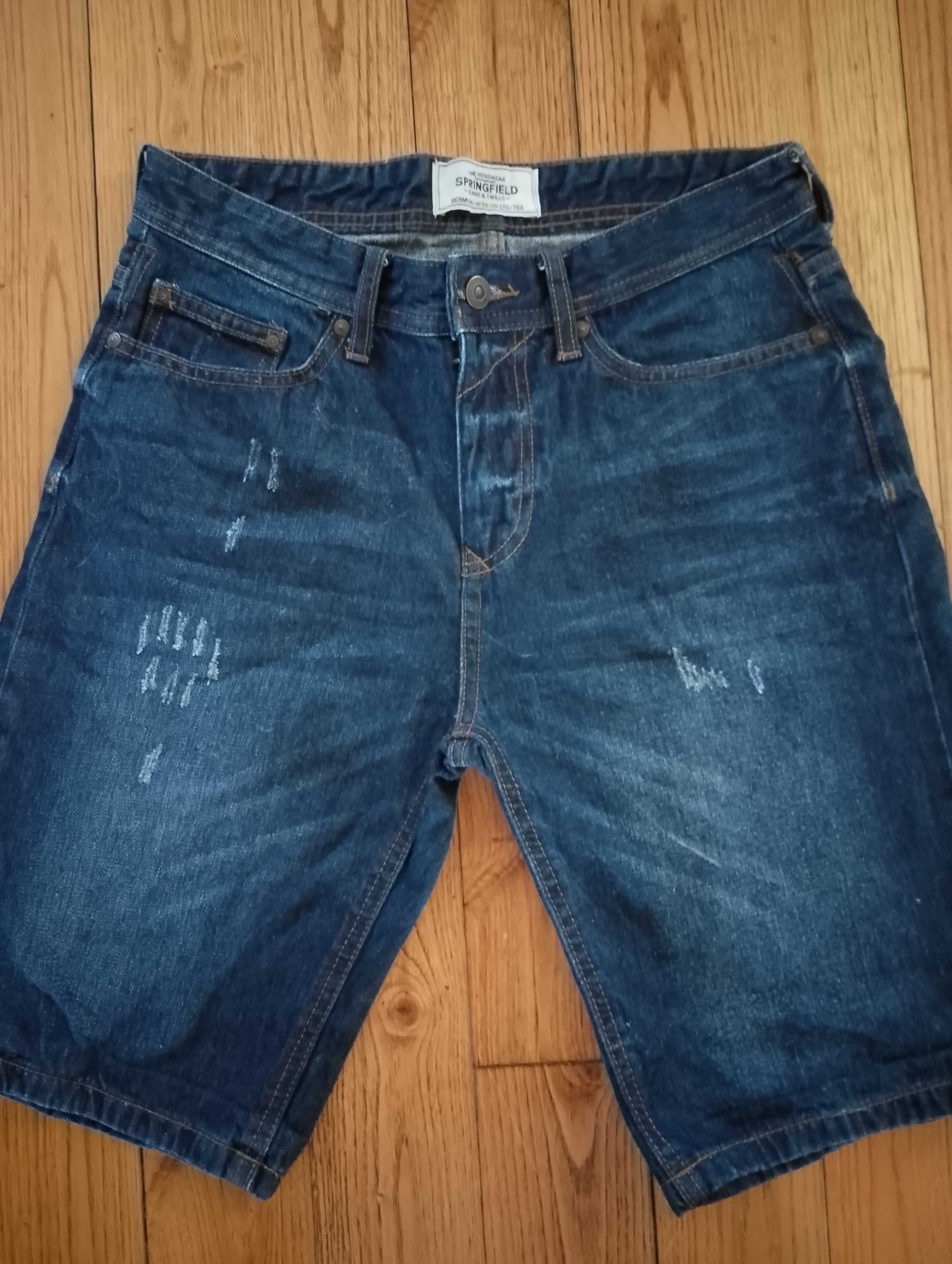 Calções jeans Springfield