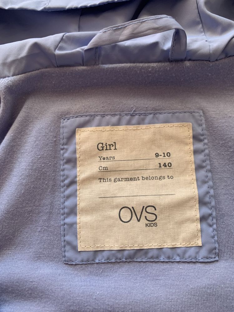 Куртка Вітрівка для дівчинки OVS