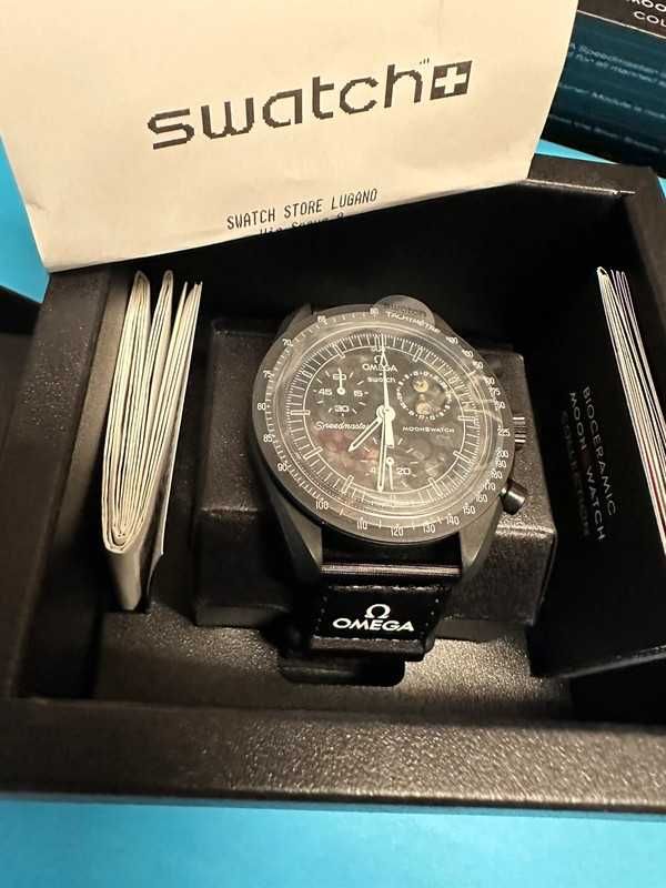 Omega x Swatch Snoopy SO33B700 Gwiazdy