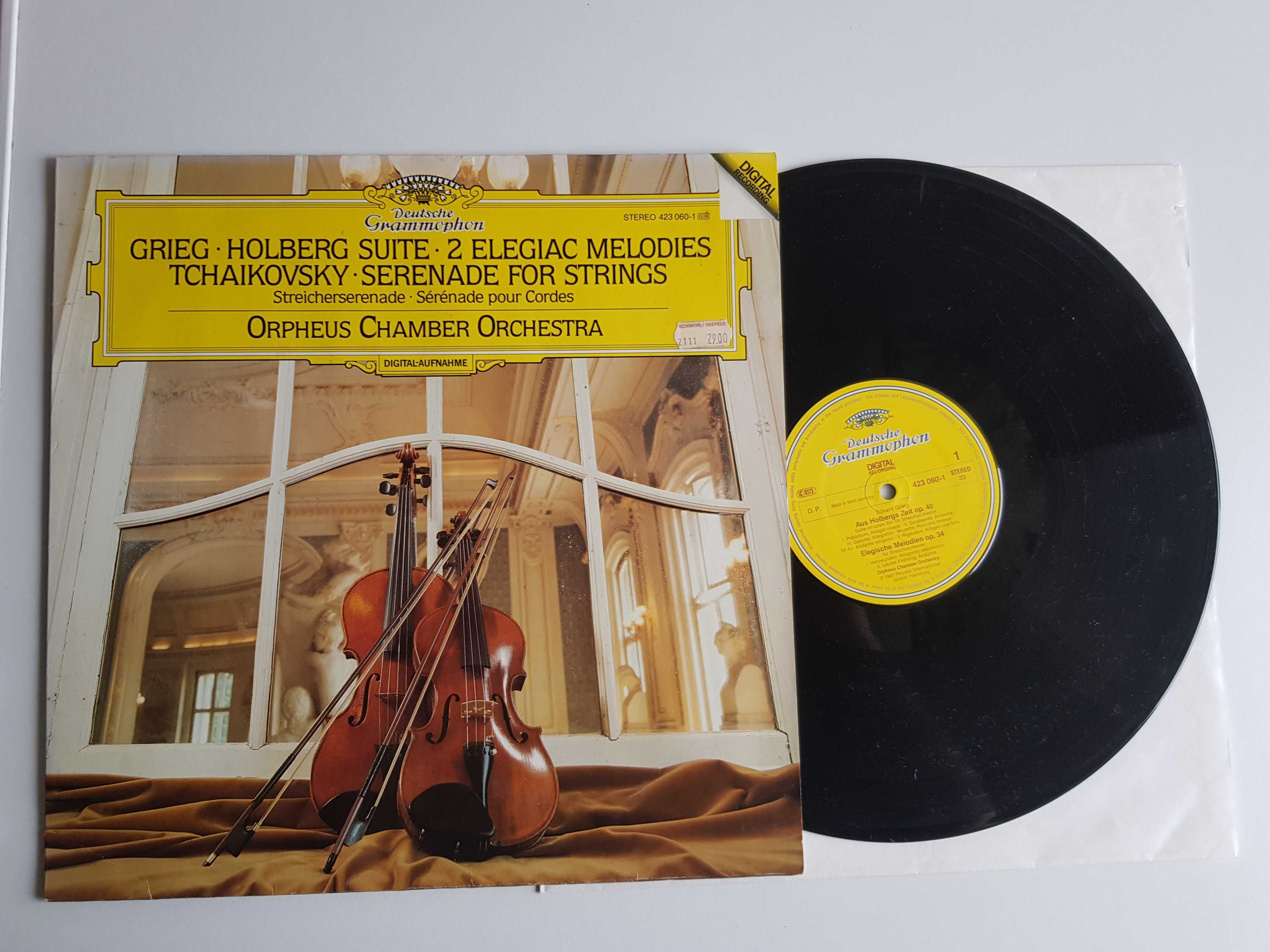 Holberg Suite - 2 Elegiac Melodies - Serenade For Strings LP*4734
