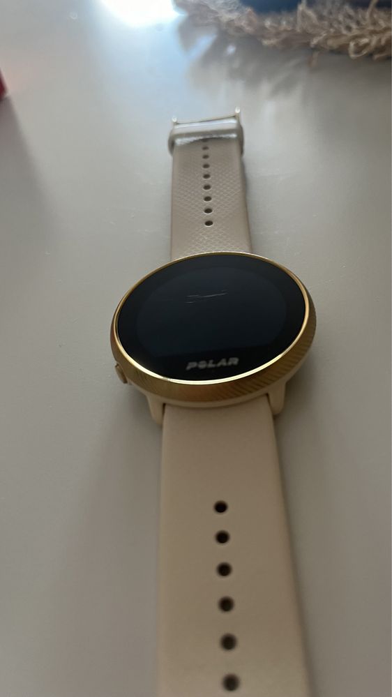 Polar ignite 2 zegarek złoty