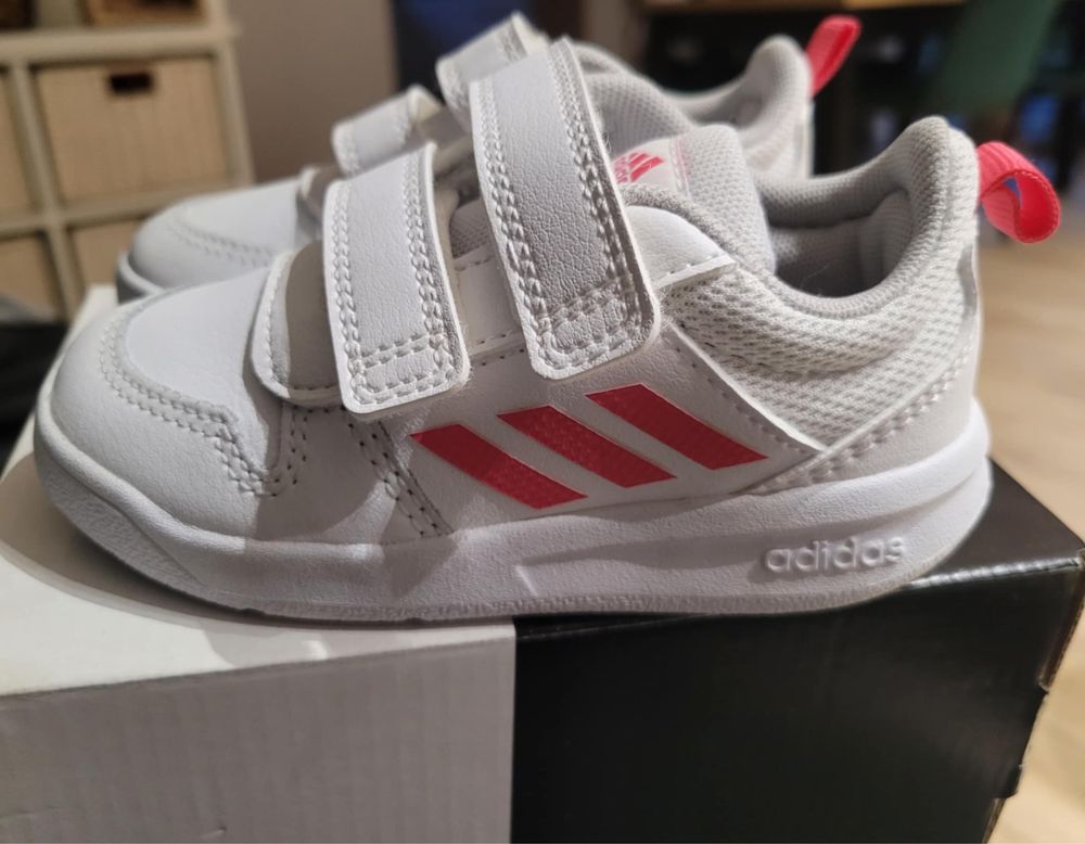 buty adidas biało-różowe