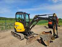 JCB 8025  Minikoparka JCB 8025 ZTS 2014r 4-łyżki szybkozłącze