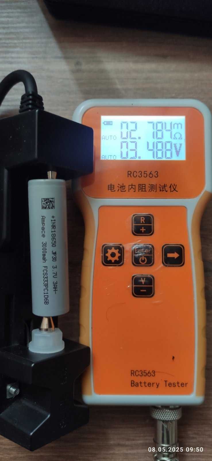 Новий високотоковий акумулятор 18650. Sony VTC6 3120mAh 3.7V 30A 2024р