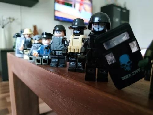 Minifiguras SWAT compatíveis Lego