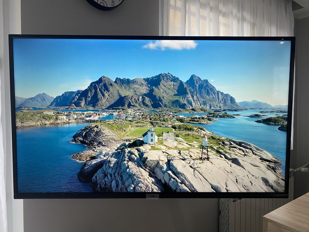 Telewizor 43" TCL 43P615 - 4K, HDR, DVB-T 2, SmartTV Google