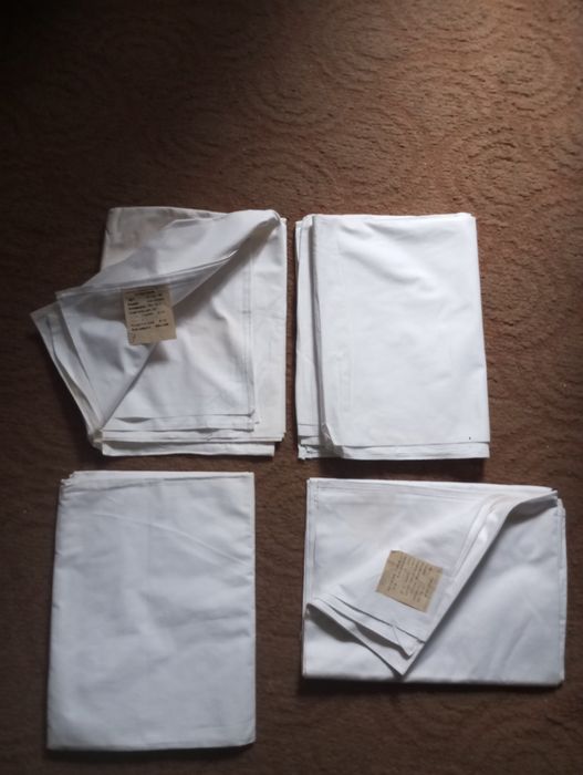 Простыни льняные 214'149см 8шт СССР