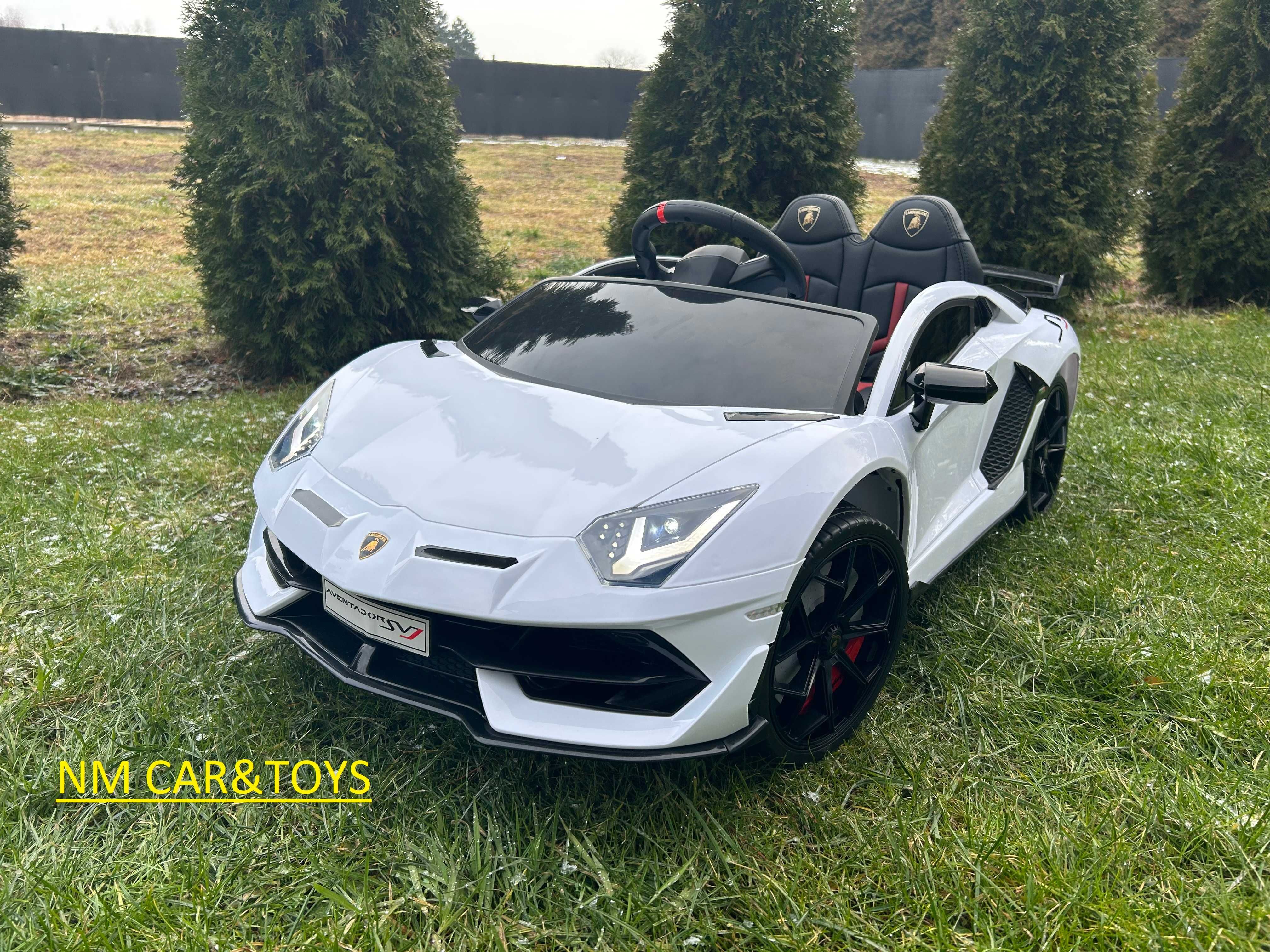 Auto na akumulator LAMBORGHINI Aventador SVJ Pojazd samochód auta