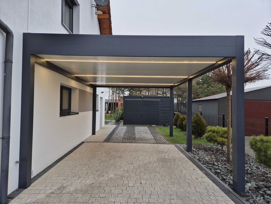 CARPORT Aluminiowy