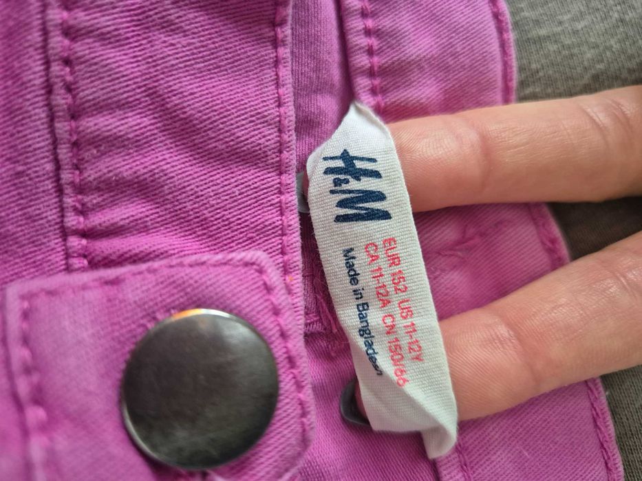 Spodnie jeansowe dla dziewczynki r. 152