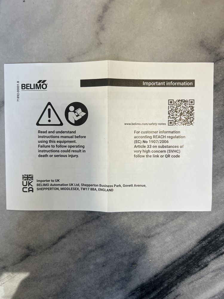 Електропривод Belimo GM230A-TP (40 Nm) — Новий