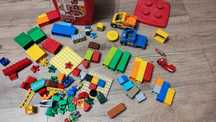 Lego Duplo Budowlane, samochód, motor, kolekcjonerskie
