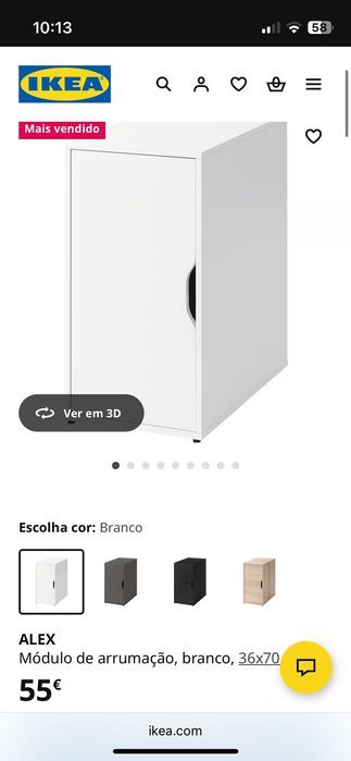 Mesa de Escritório Branca