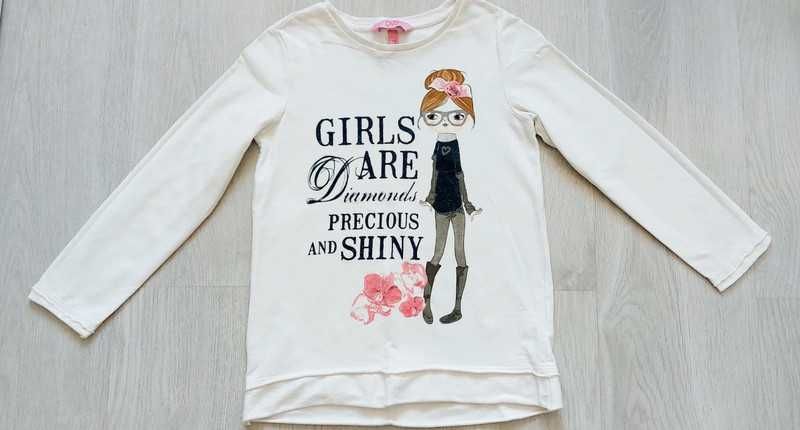 Śliczna cienka bluza OVS rozmiar 128 stan bardzo dobry