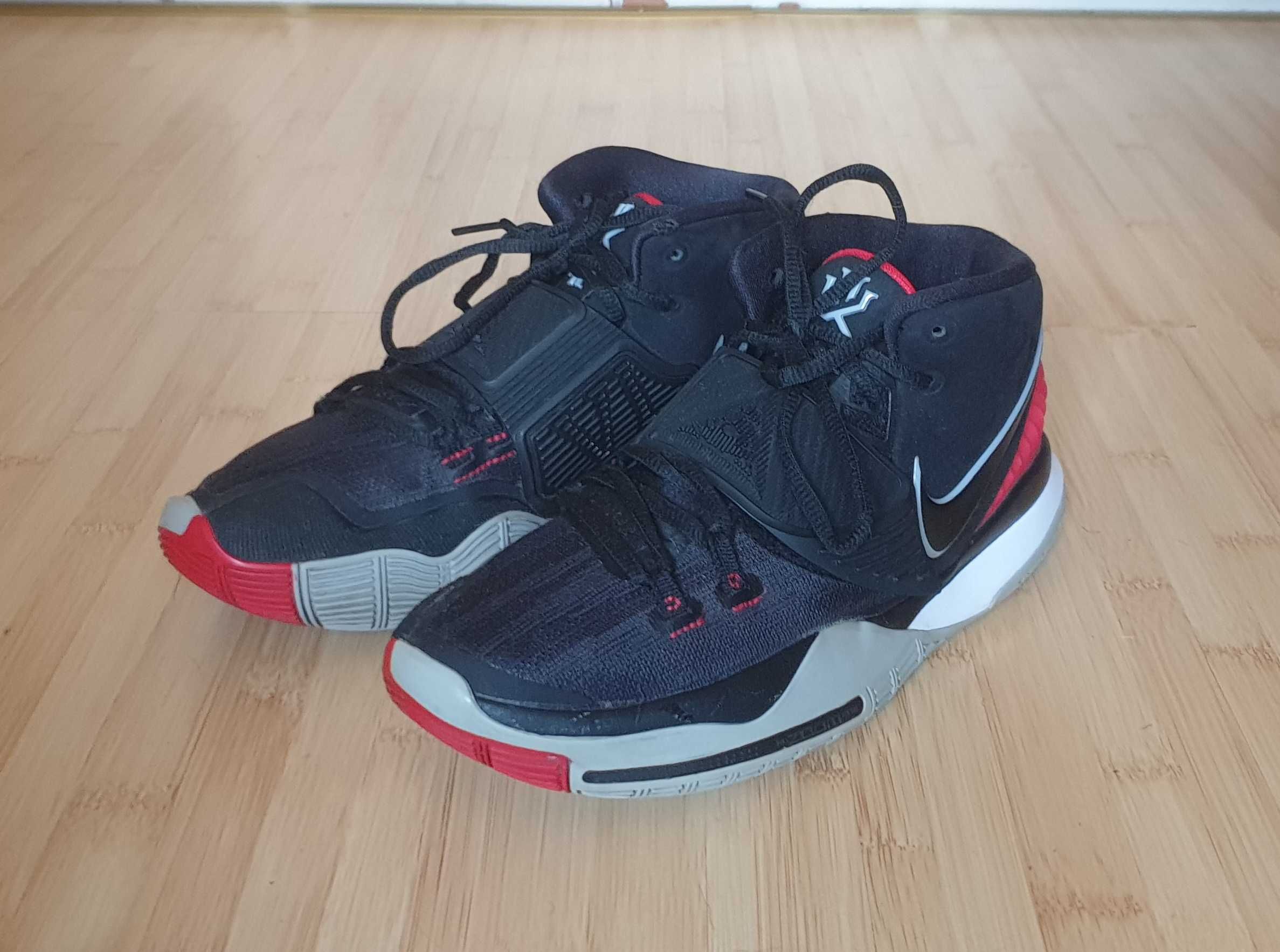 Oryginalne męskie buty Nike Kyrie 6 Bred rozm.41
