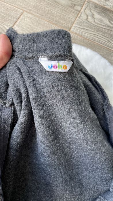 Joha szary kombinezon 100% merino rozmiar 98/104